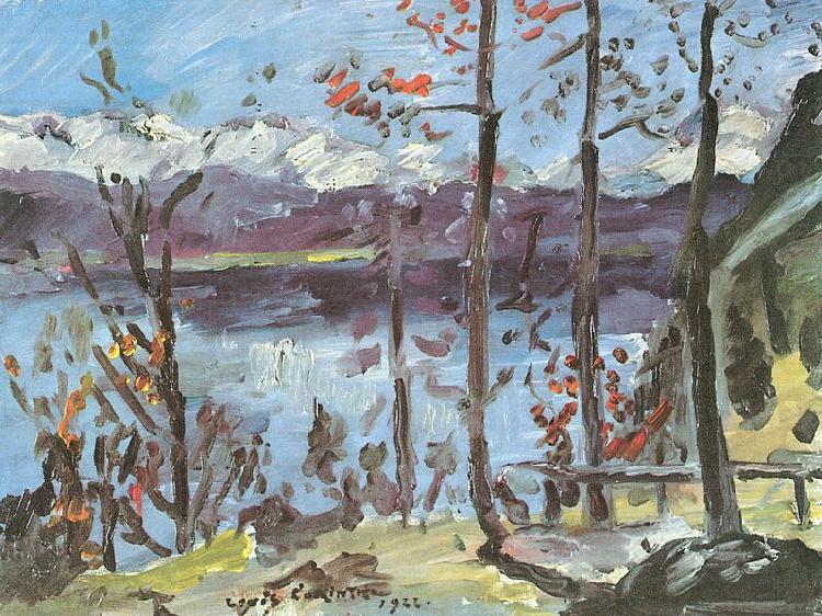 Ostern am Walchensee, Lovis Corinth